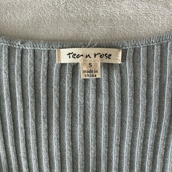 Vici Ribbed Short Sleeve Midi Dress NWOT - Picture 5 of 6